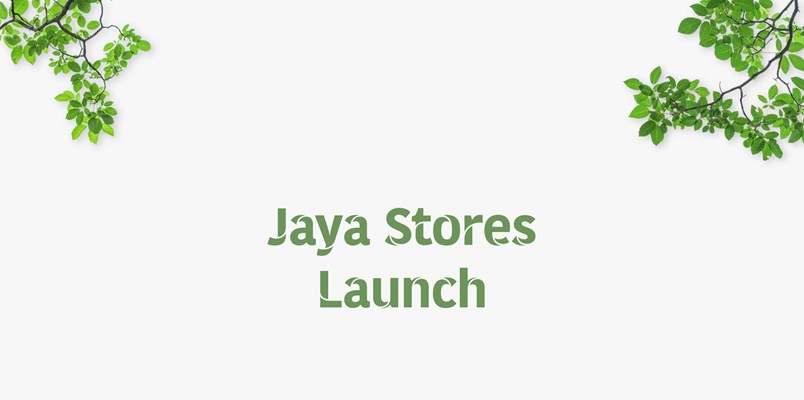 Taro Pumps dealer Jaya Stores launch banner