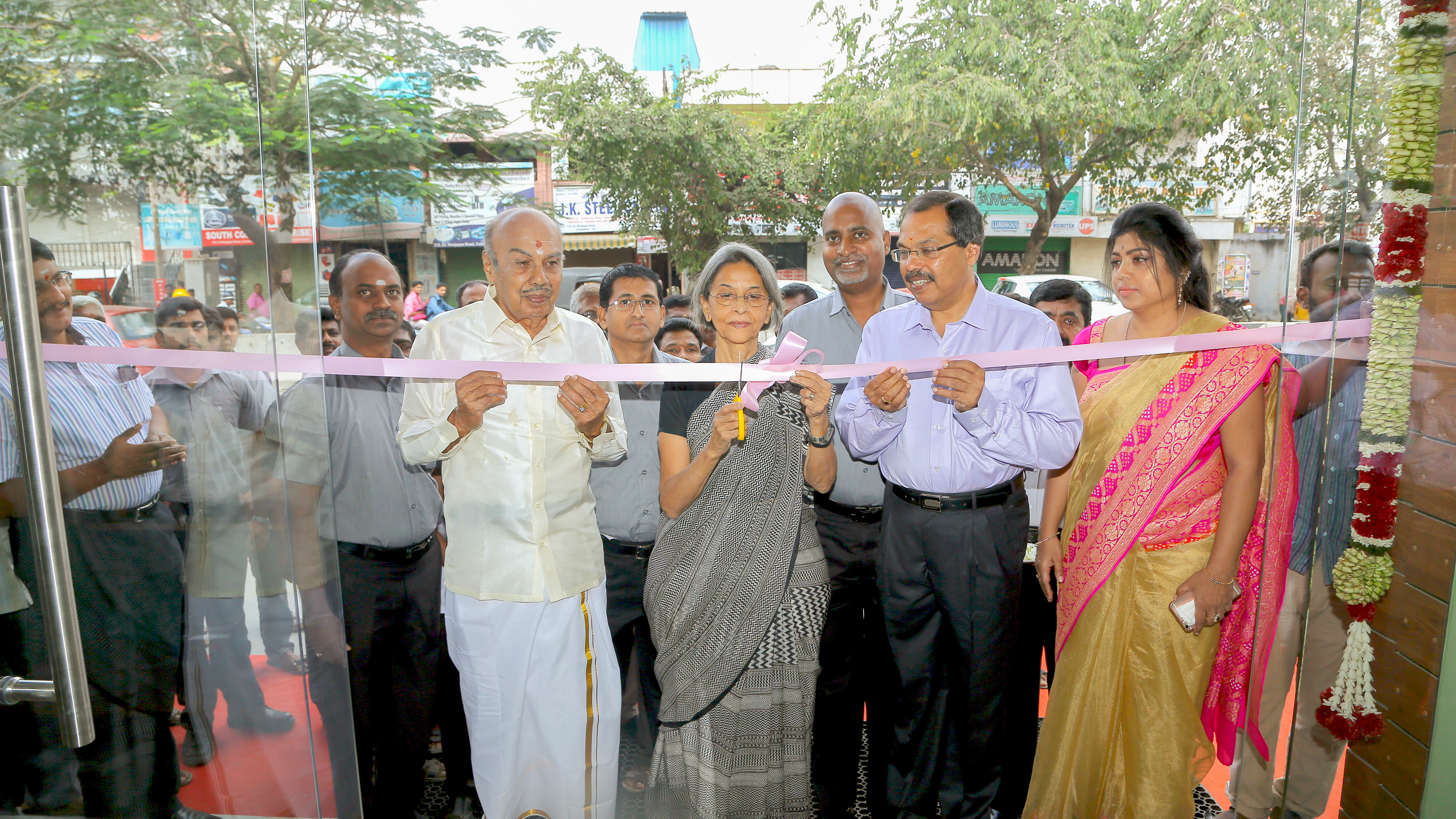 Taro Pumps dealer Selvam Agencies ribbon cutting