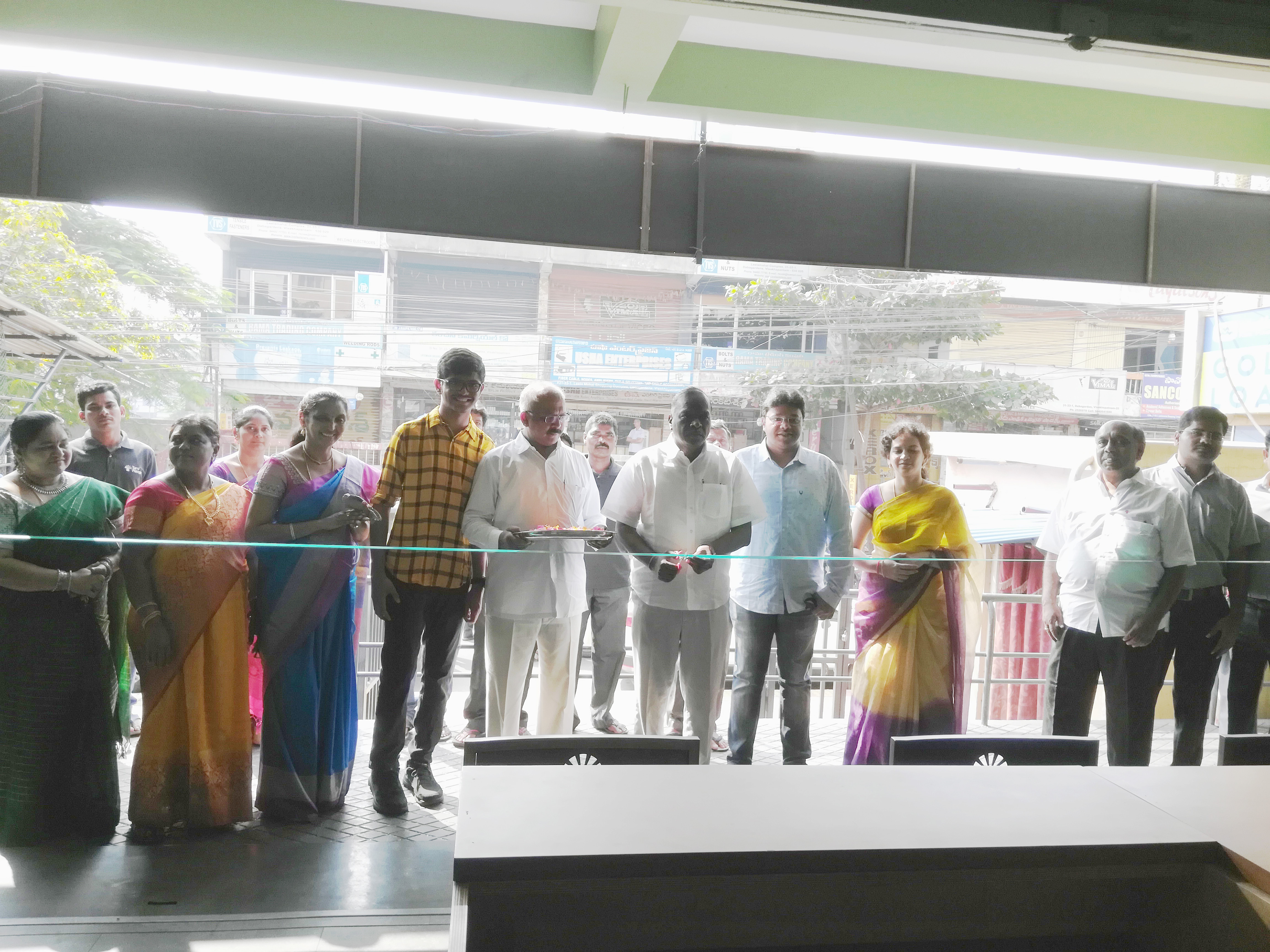 Taro Pumps dealer Sri Sai Padma Enterprises ribbon cutting