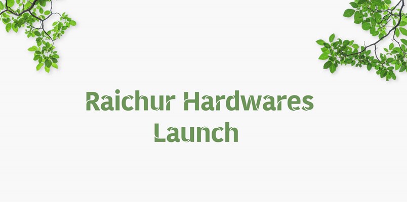 Taro Pumps dealer Raichur Hardwares launch banner
