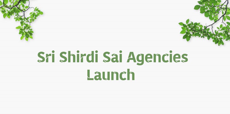 Taro Pumps dealer Sri Shirdi Sai Agencies launch banner