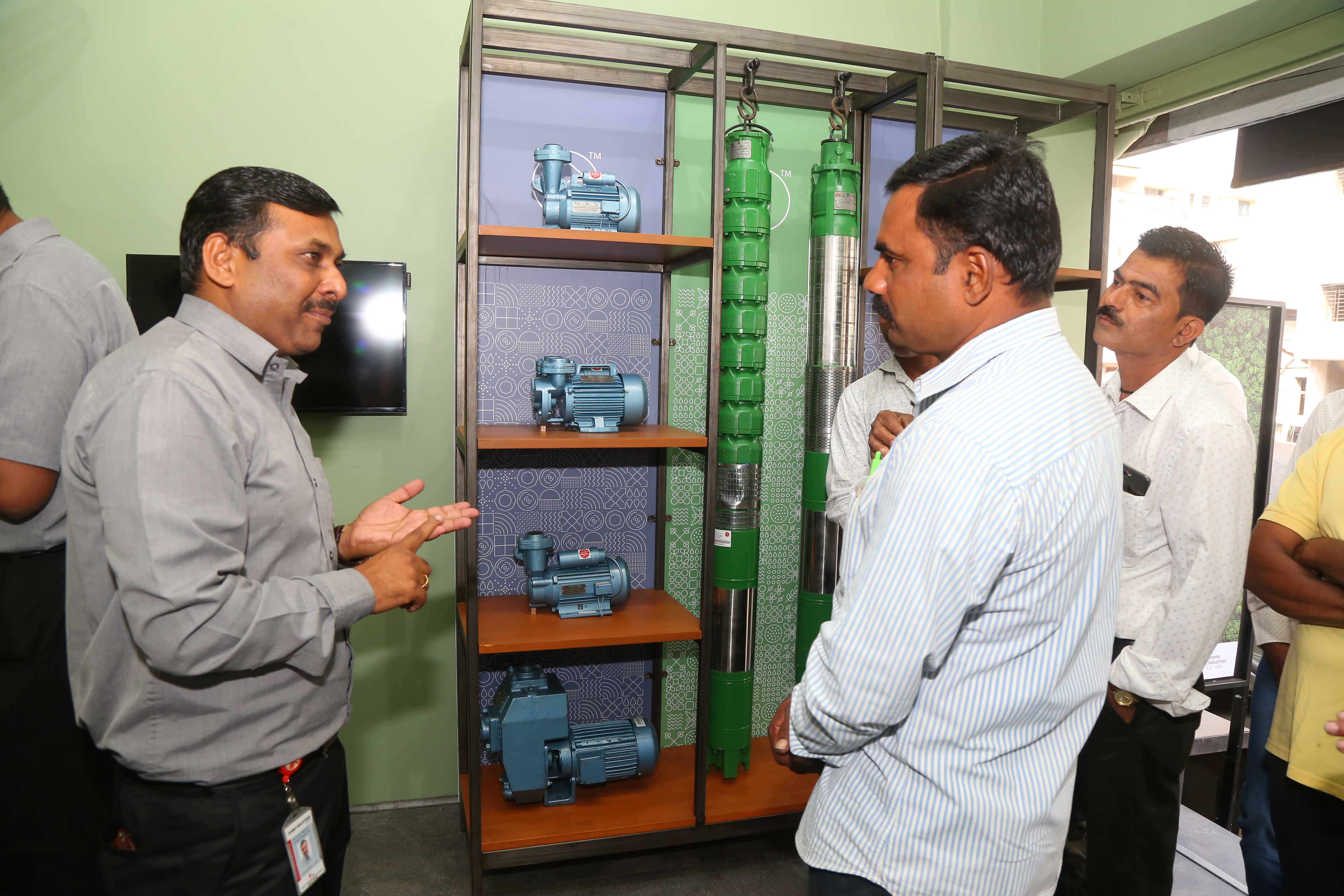 Taro Pumps dealer Kolhapur Industrial Sales Corporation with customer