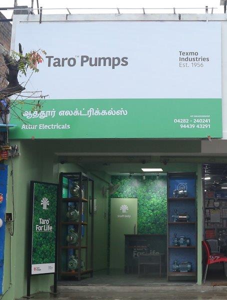 Taro Pumps dealer Attur Electricals front view