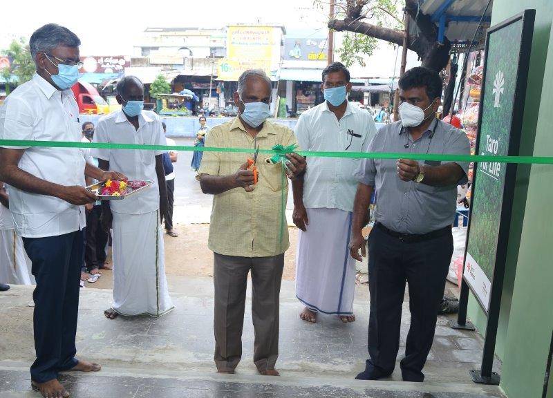 Taro Pumps dealer Attur Electricals ribbon cutting