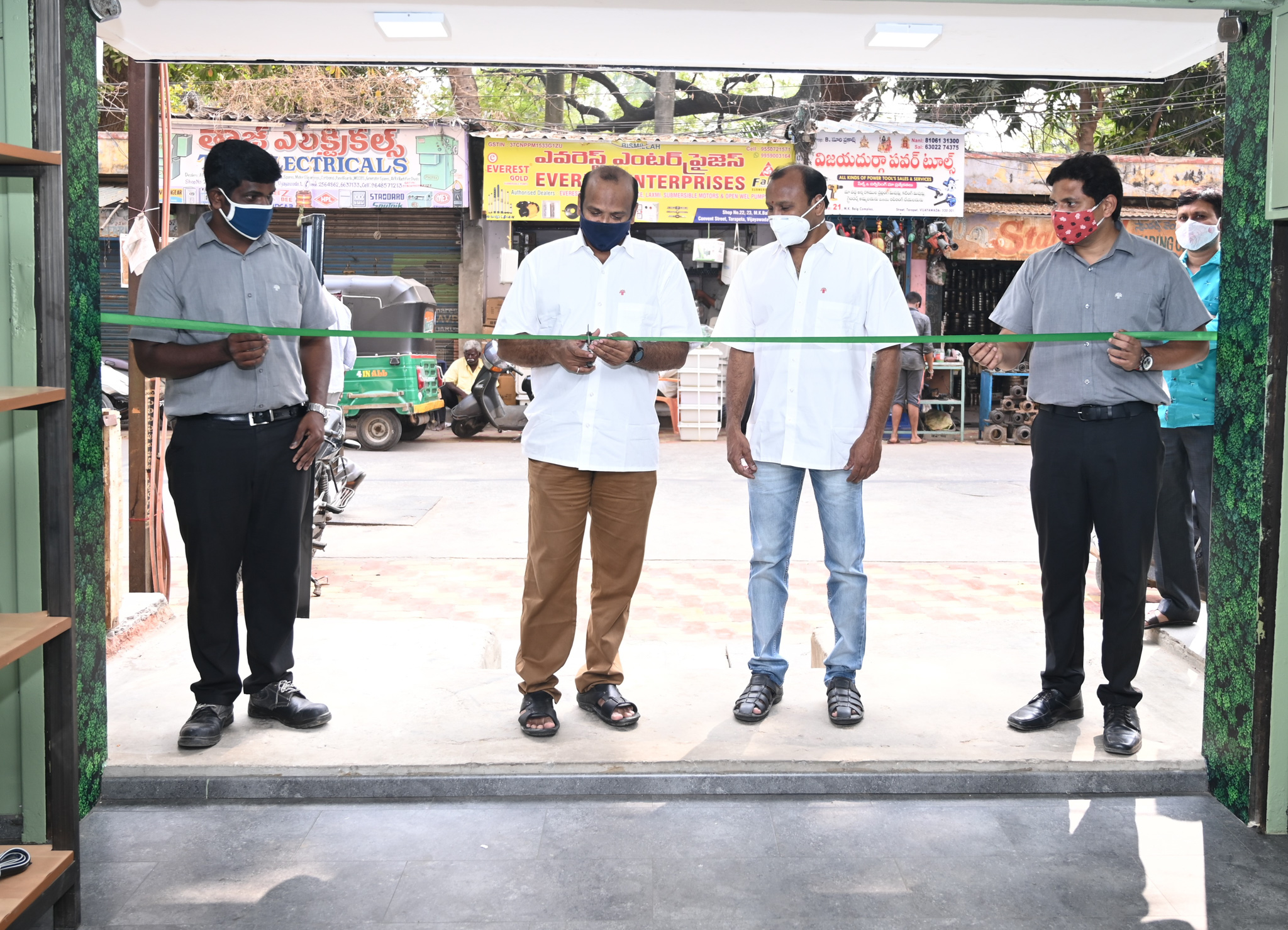 Taro Pumps dealer KLN Prasad Agencies ribbon cutting