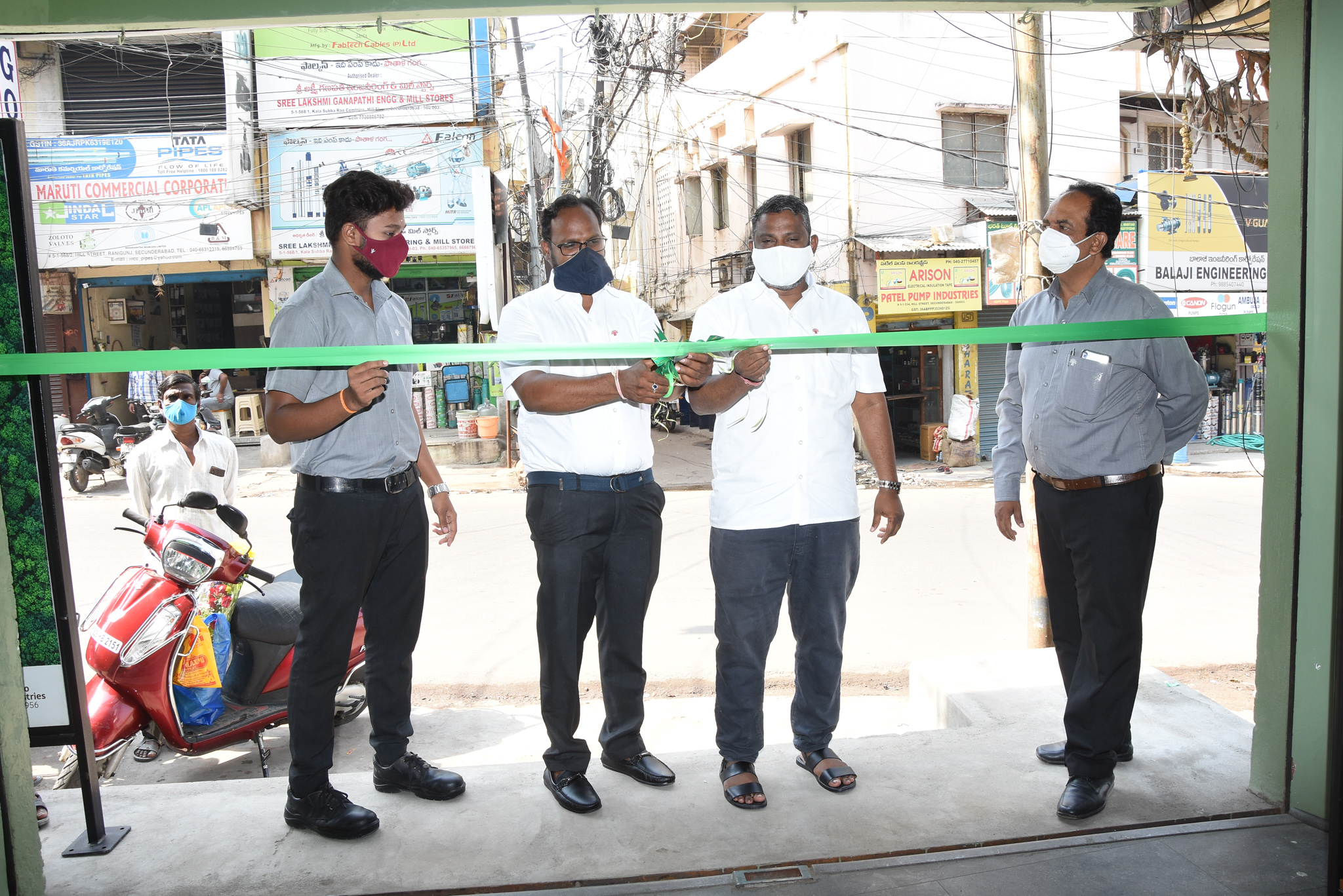 Taro Pumps dealer G S Engineering Industries ribbon cutting