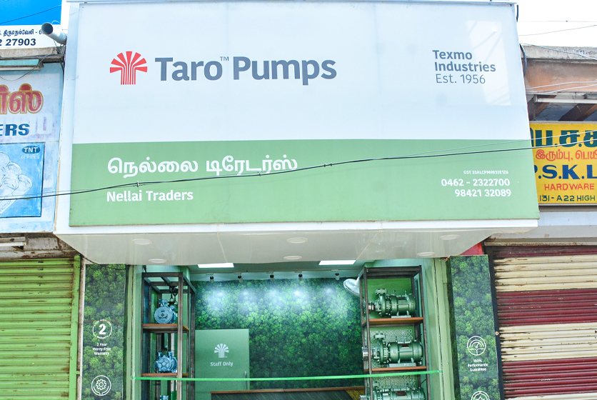 Taro Pumps dealer Nellai Traders front view