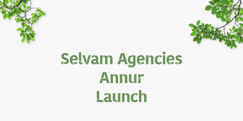 Taro Pumps dealer Selvam Agencies Annur launch banner