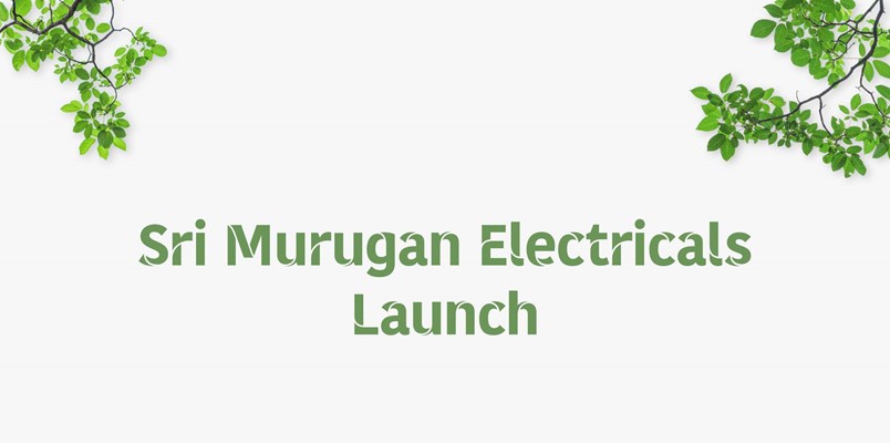 Taro Pumps dealer Sri Murugan Electricals launch banner
