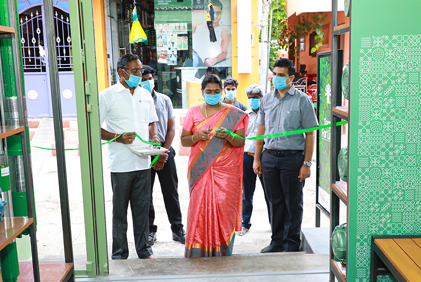 Taro Pumps dealer Vijay Electricals ribbon cutting