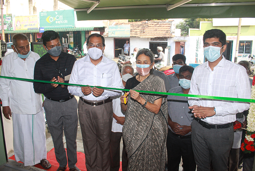Taro Pumps dealer Selvam Agencies Mettupalayam ribbon cutting