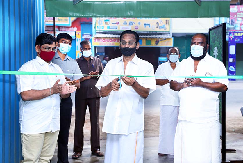 Taro Pumps dealer Syed Electricals ribbon cutting