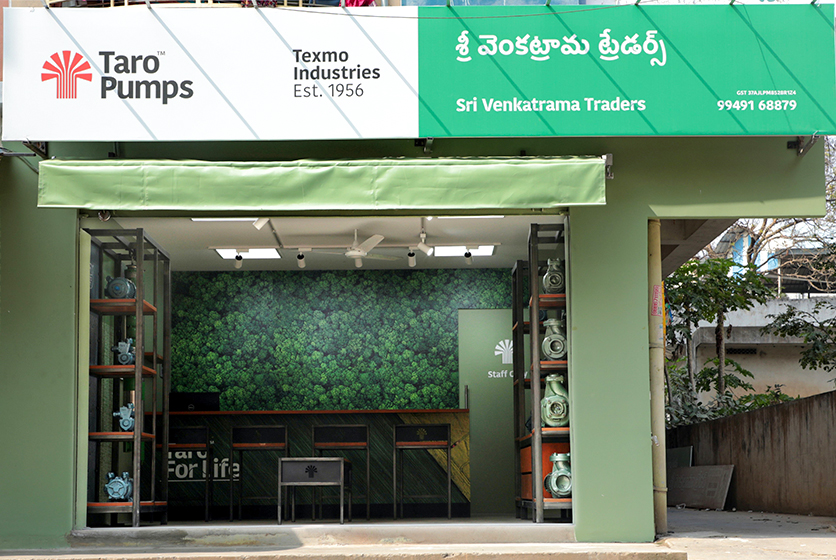 Taro Pumps dealer Sri Venkatrama Traders front view