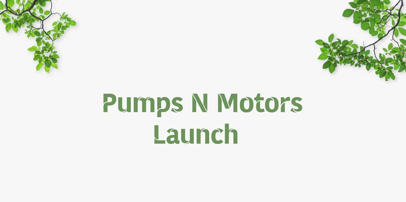 Taro Pumps dealer Pumps N Motors launch banner