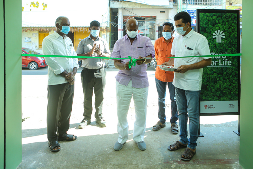 Taro Pumps dealer Hanuman Agro Engineering & Electricals ribbon cutting