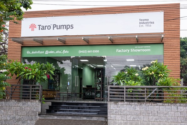 Front view of a Taro store