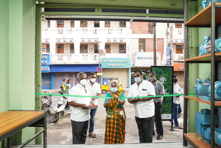 Taro Pumps dealer Sri Kamatchi Engineering ribbon cutting