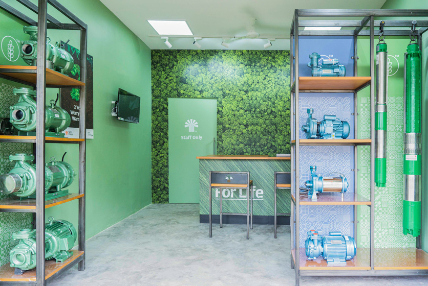 Taro Pumps dealer Green Fields interior