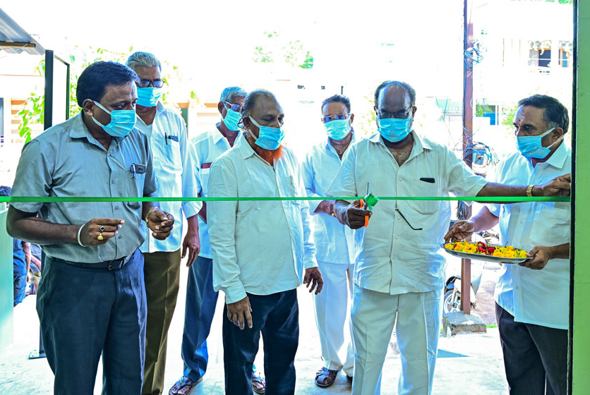 Taro Pumps dealer Varalakshmi Engineering Company ribbon cutting