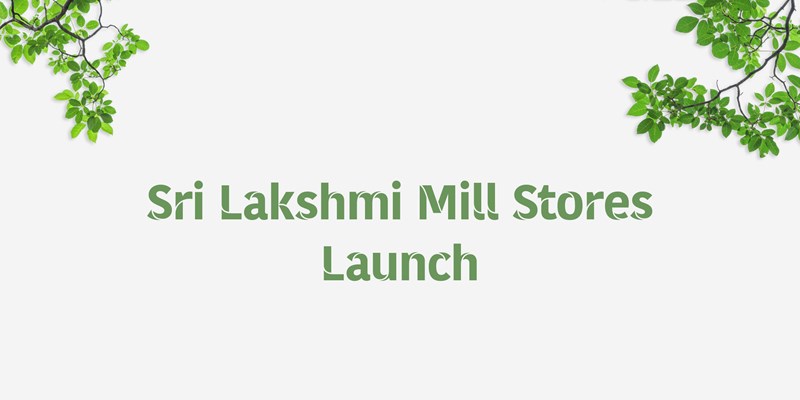 Taro Pumps dealer Sri Lakshmi Mill Stores launch banner