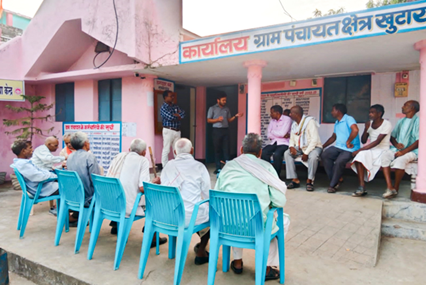 Taro Pumps sales manager conducting customers meet