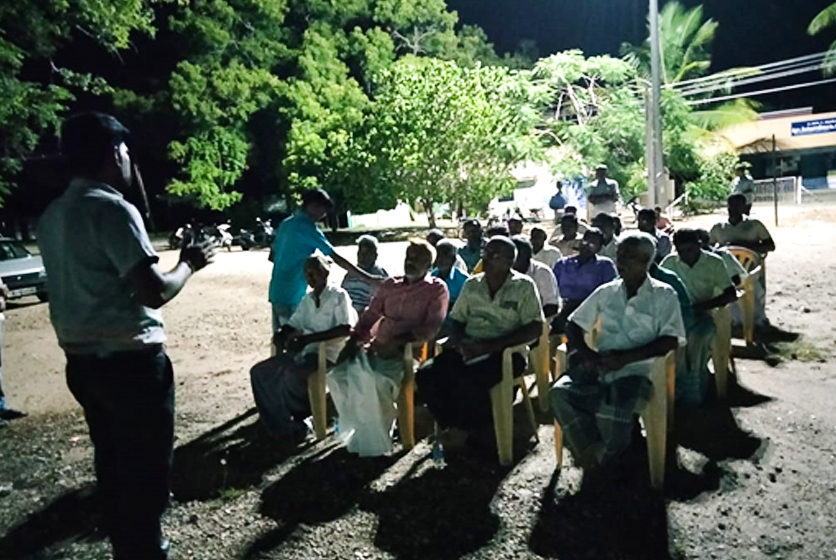 Taro Pumps sales manager conducting customers meet