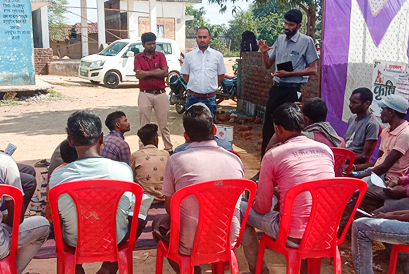 Taro Pumps sales manager conducting customers meet
