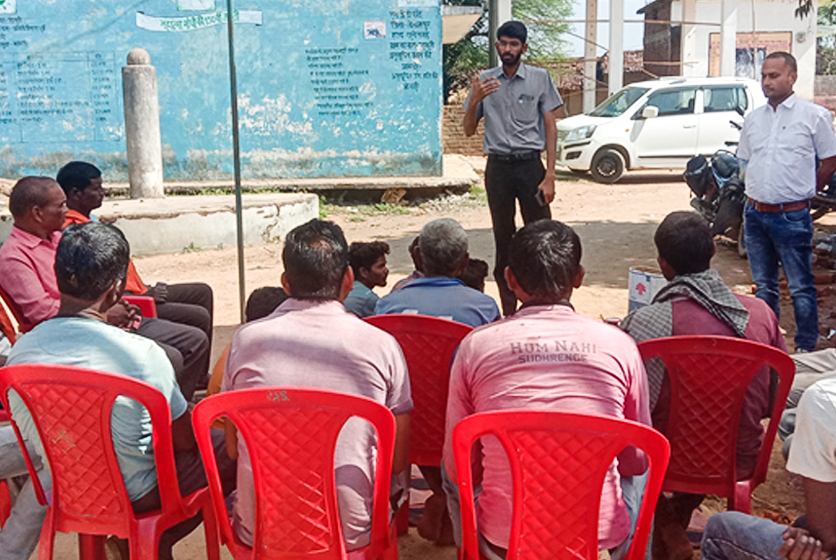 Taro Pumps sales manager conducting customers meet
