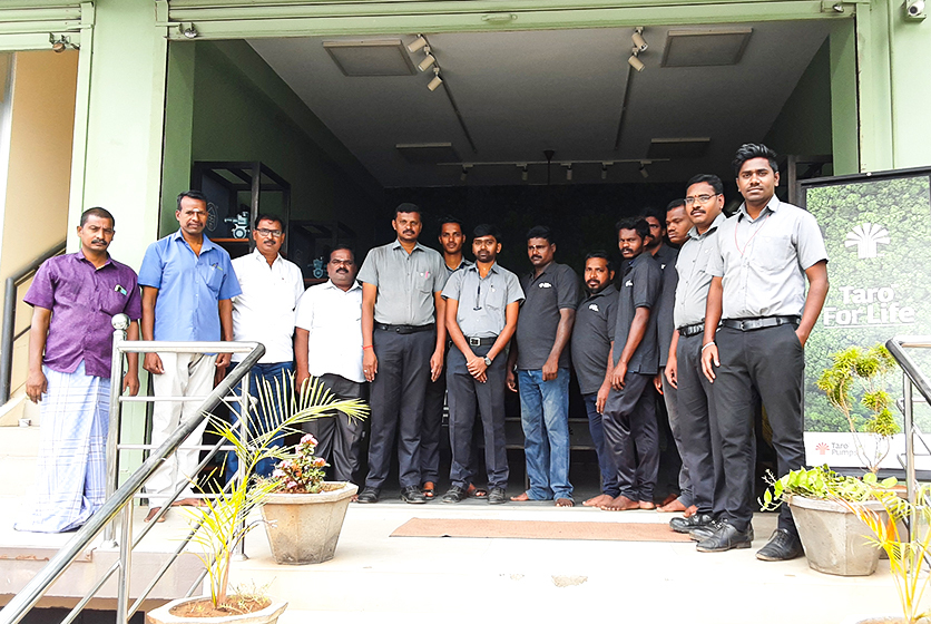 Taro Pumps team group photo