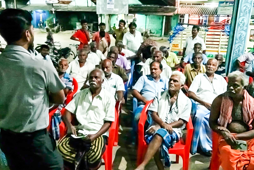 Taro Pumps conducting customers meet