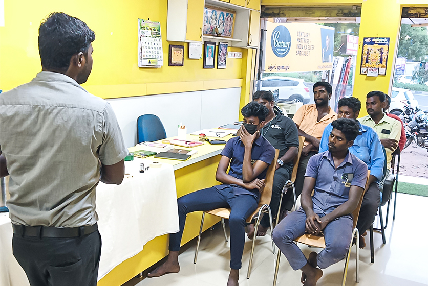 Taro Pumps conducting mechanics meet