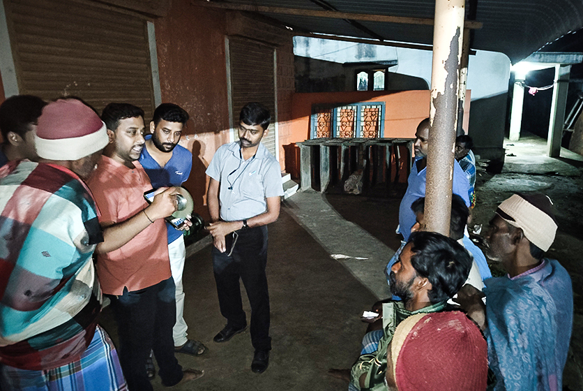 Taro Pumps conducting event at Pachamalai