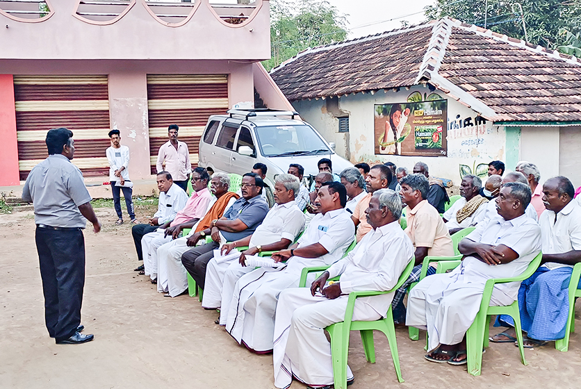 Taro Pumps conducting customers meet