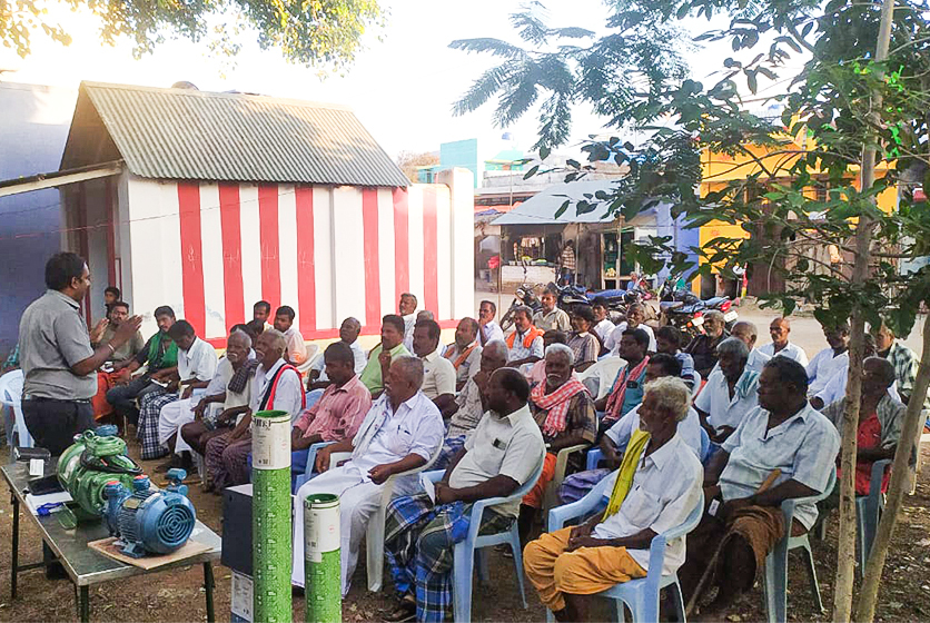 Taro Pumps conducting customers meet