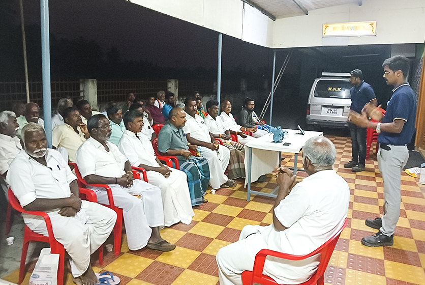 Taro Pumps conducting customers meet