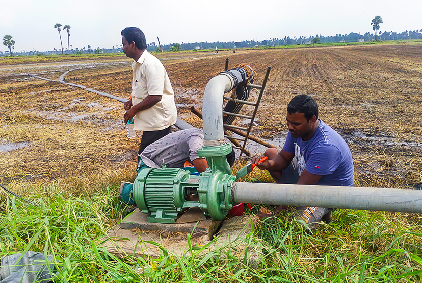 Taro Pumps conducting maintenance camp