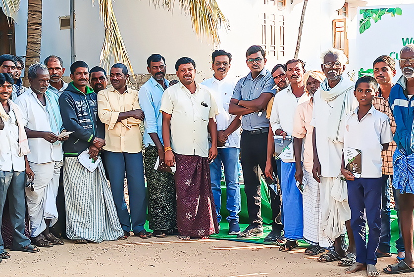 Taro Pumps team and customers group photo