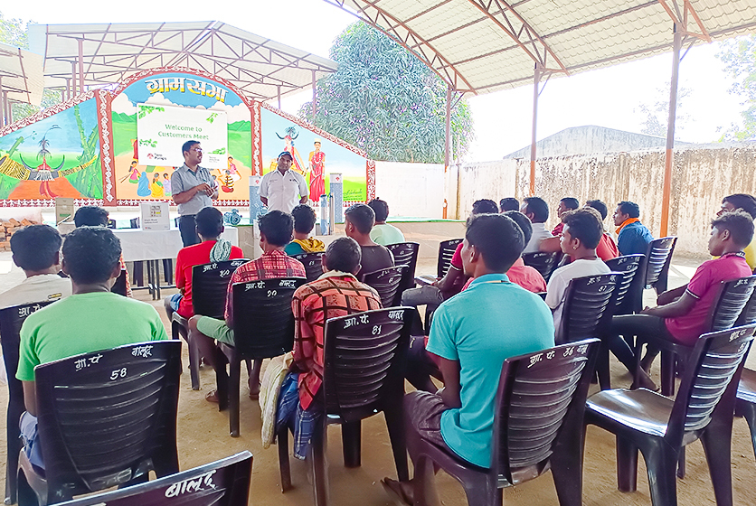 Taro Pumps conducting customers meet
