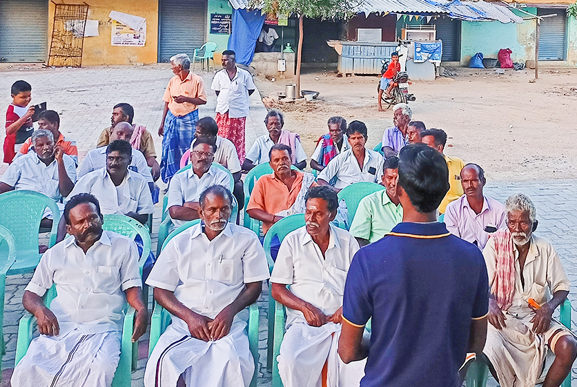 Taro Pumps conducting customers meet