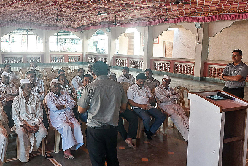 Taro Pumps conducting customers meet