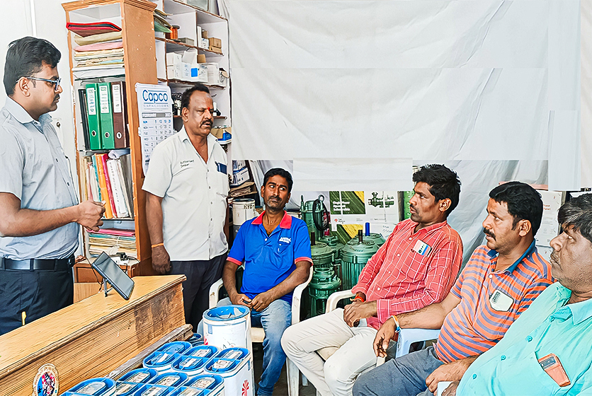 Taro Pumps conducting mechanics meet