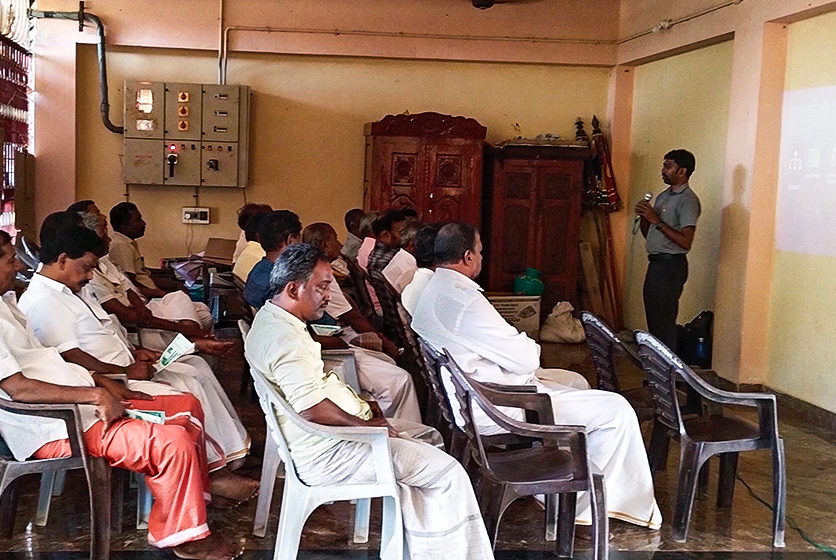 Taro Pumps conducting customers meet