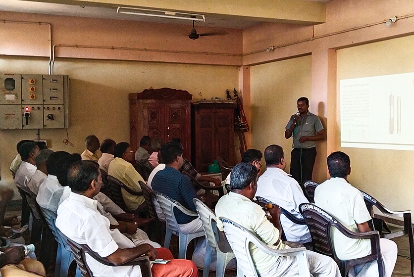 Taro Pumps conducting customers meet