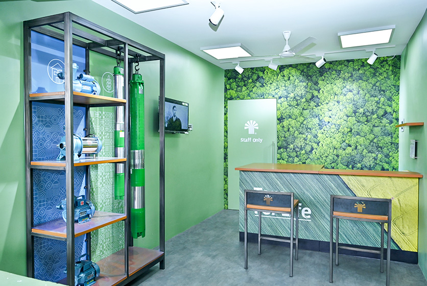 Taro Pumps dealer Bhadra Electricals Launch interior