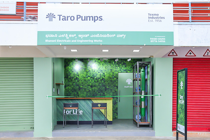 Taro Pumps dealer Bhavani Electricals and Engineering Works Launch front view