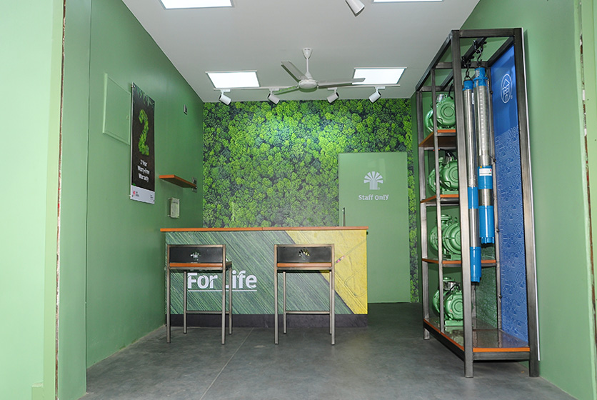 Taro Pumps dealer Sri Velavar Electrical Stores Launch interior