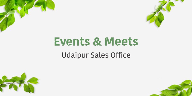 Taro Pumps Udaipur sales office events and meets banner