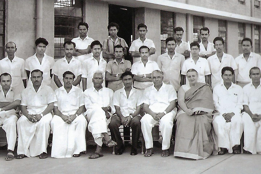 Taro Pumps founder Mr.R.Ramaswamy and team photo