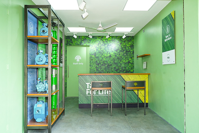 Taro Pumps dealer Meenakshi Agencies Launch interior