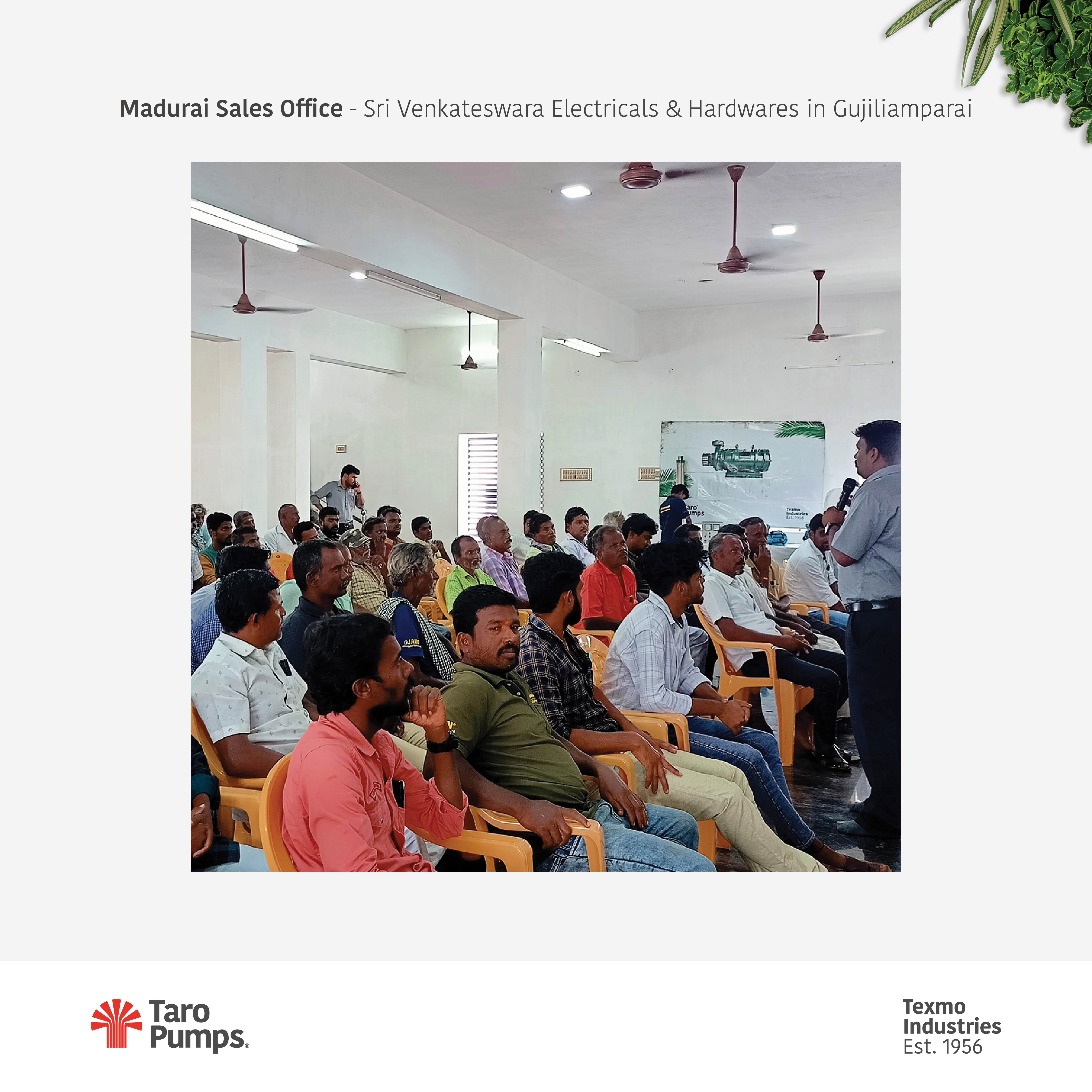 Taro Pumps conducting mechanics meet